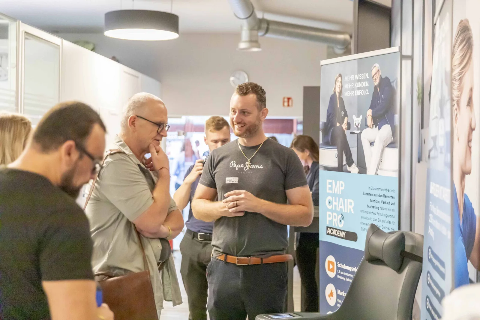 Position Consulting Fotoaufnahmen Trainer Convention Gesundheitswesen