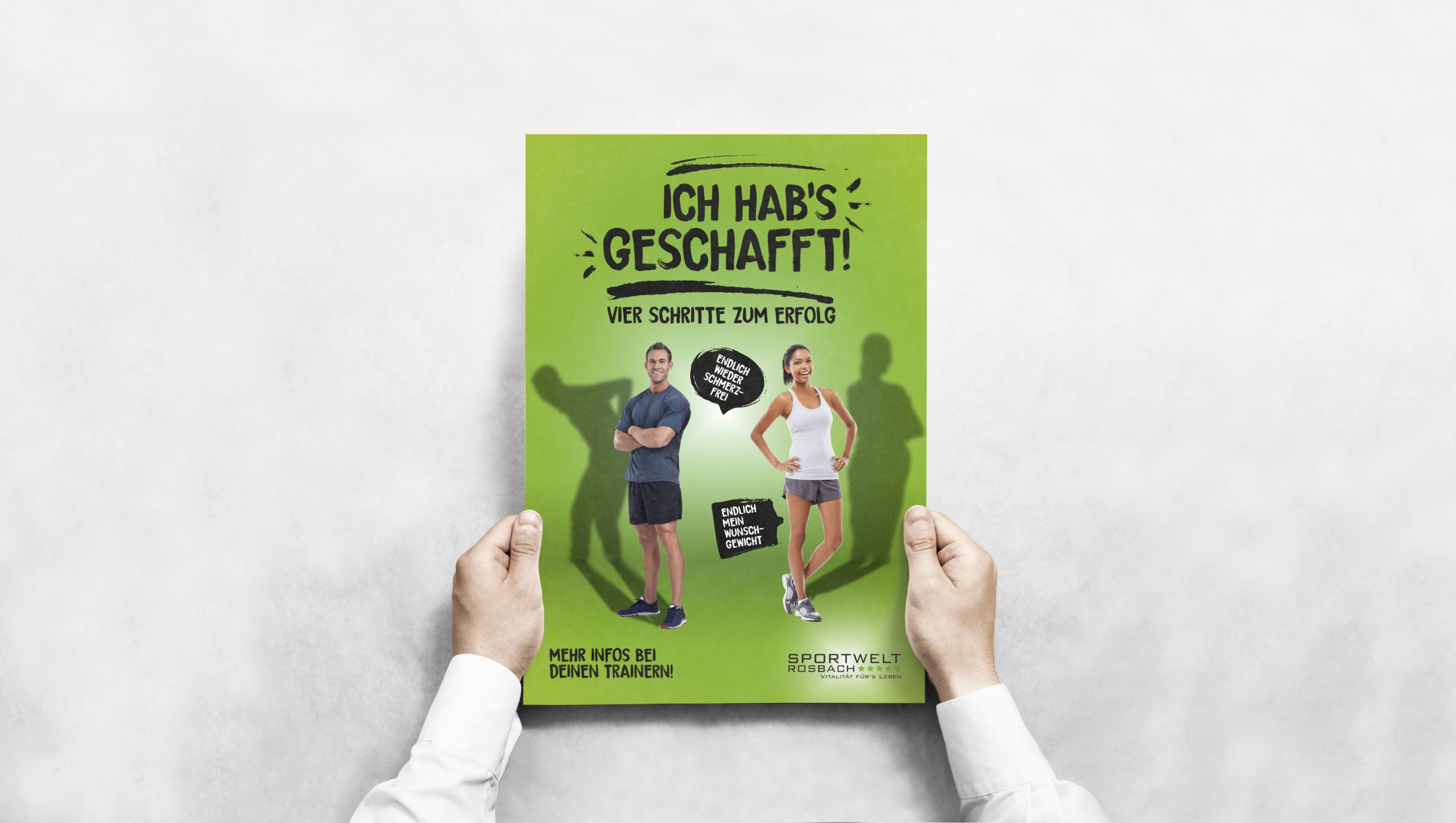 Kampagne "Ich habs geschafft"