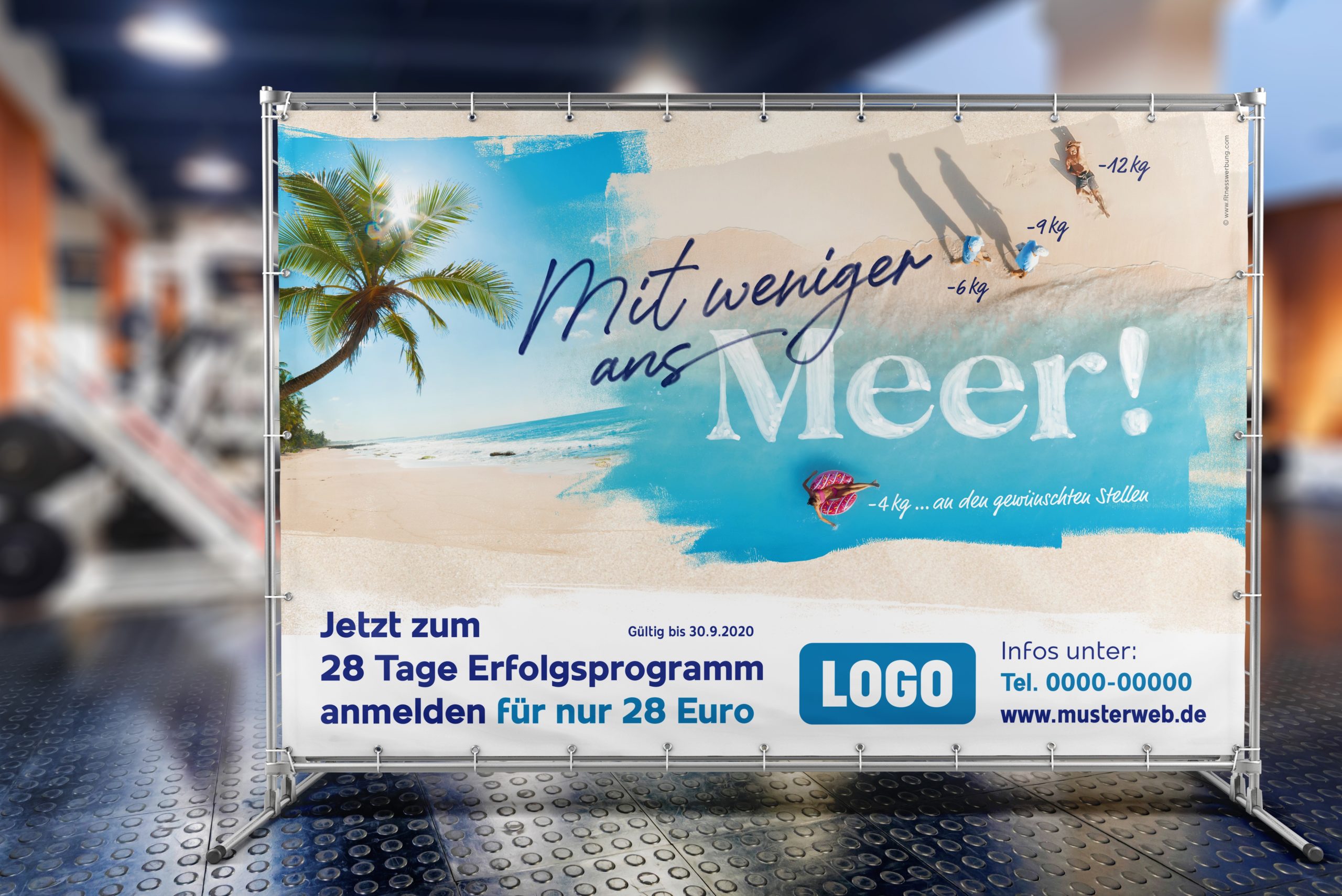 Kampagne "Mit Weniger ans Meer"