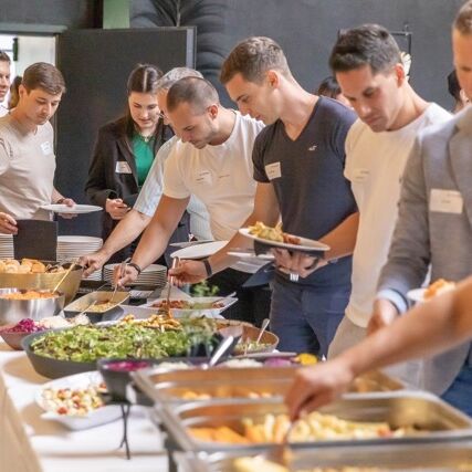 health_congress catering buffet